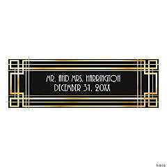 Roaring 20s Art Deco Grand Events Custom Banner - Medium