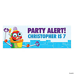 Robot Party Custom Banner - Small