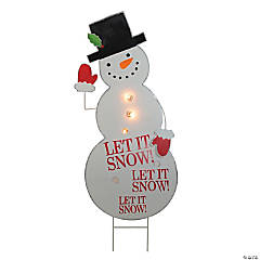 Roman 8-in Lighted Snowman at