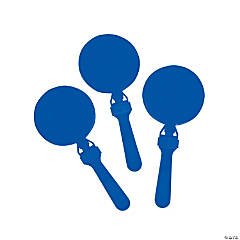 Round Blue Clappers - 12 Pc.