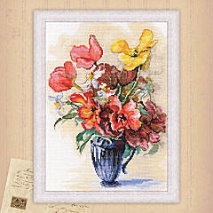 Luca-S Pillow PB203L Counted Cross-Stitch Kit