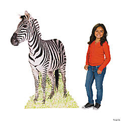 Safari Zebra Stand-Up