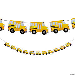 School Bus Tissue Garland