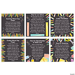 School Prayers Cutouts - 6 Pc.