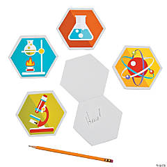Science Party Laboratory Notepads - 12 Pc.