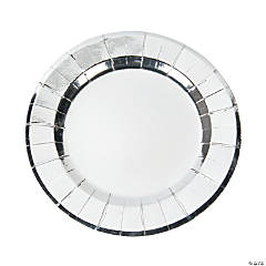 Silver Decorative Charger Placemats - 25 Pc.