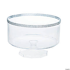 Round Plastic Candy Container - 6-7/8″ x 2-5/8″ - 183C