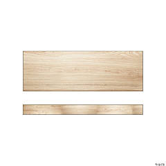 Simply Boho Wood Straight Bulletin Board Borders - 12 Pc.