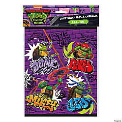 Small Teenage Mutant Ninja Turtles™: Mutant Mayhem Plastic Goody Bags