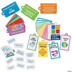 Social Emotional Learning Card Sets on a Ring Kit - 15 Pc.