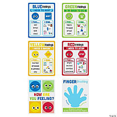 Social Emotional Learning Strategy Posters - 6 Pc.