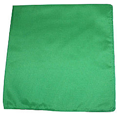 Solid 100% Polyester Unisex Bandana