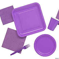 https://s7.orientaltrading.com/is/image/OrientalTrading/SEARCH_BROWSE/solid-color-purple-tableware~13764679