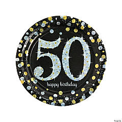 50th Birthday Sparkling Celebration Centerpiece | Oriental Trading