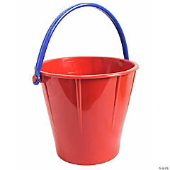 Spielstabil Large Sand Pail - Holds 2.5 Liters - One Included - Colors Vary (Made in Germany)
