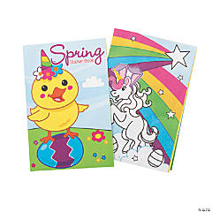 Spring Sticker Books - 12 Pc.