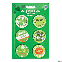 St. Patrick’s Day Buttons