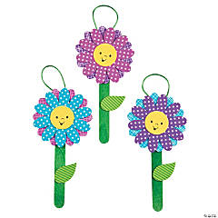 Stacked Flower Ornament Craft Kit - Makes 12