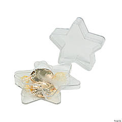 Star-Shaped Favor Containers - 24 Pc.