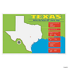 State Write-On Desk Mat - Texas