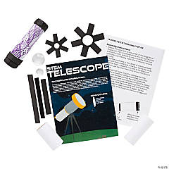 STEM Refracting Telescope Activity Learning Challenge Craft Kit - Makes 12