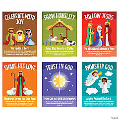 Story of the Nativity Poster Set - 6 Pc.