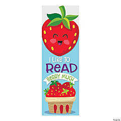 Strawberry-Scented Bookmarks