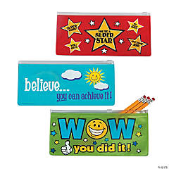 Student Award Pencil Cases - 12 Pc.