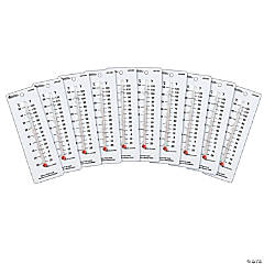 Student Thermometers 10/Pk 2 X 6
