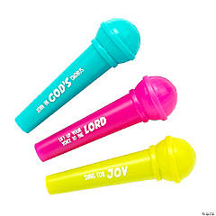 Studio VBS Microphones with Faith Messaging - 12 Pc.