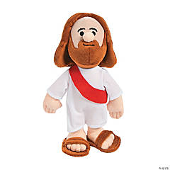 Stuffed Jesus with Sash - Less Than Perfect