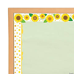 Sunflower Double-Sided Bulletin Board Borders - 12 Pc.