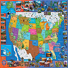 Sunsout National Parks of the USA 1000 pc  Jigsaw Puzzle