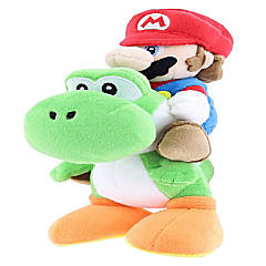 Super Mario 8 Inch Green Yoshi Collectible Plush | Oriental Trading