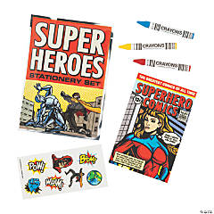 Superhero Stationery Sets - 12 Sets