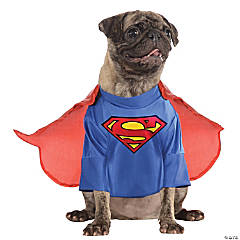 Superman Dog Costume with Arms