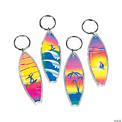 Surfboard Keychains - 12 Pc.