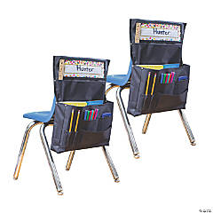 Teacher Created Resources Black Chair Pocket - Pack of 2
