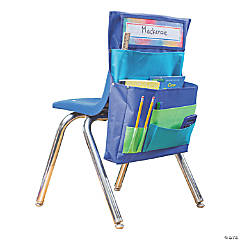 Teacher Created Resources Blue, Teal & Lime Chair Pocket - Pack of 2