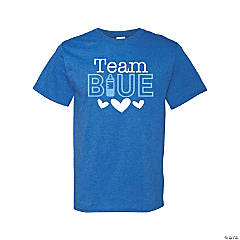 Team Blue Gender Reveal Men’s T-Shirt - Medium