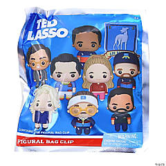 Ted Lasso Blind Bag 3D Foam Bag Clip  One Random