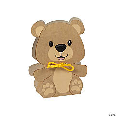 Teddy Bear Favor Boxes - 12 Pc.