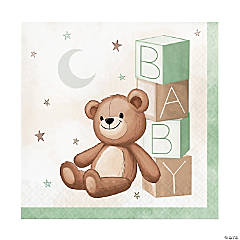 Teddy Bear Luncheon Napkins - 16 Pc.