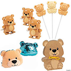 Teddy Bear Party Favor Kit for 12