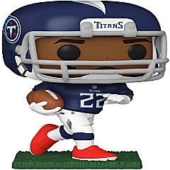 : Derrick Henry (Titans Home Uniform) Gold 5 Vinyl Pop Figure :  Toys & Games