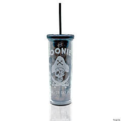 The Goonies Acrylic Carnival Cup with Lid and Straw  Holds 20 Ounces