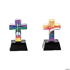 The Salvation Story Sand Art 3D Crosses - Makes 12