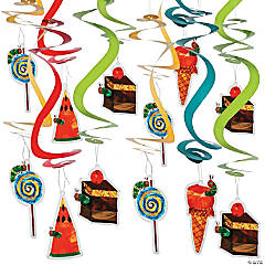 The Very Hungry Caterpillar™ Hanging Swirl Decorations - 12 Pc.