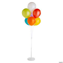 10 Pack 16 Clear Plastic Balloon Stick Holder Balloon Column Stand 