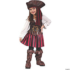 Toddler Girl’s High Seas Pirate Costume - 3T-4T